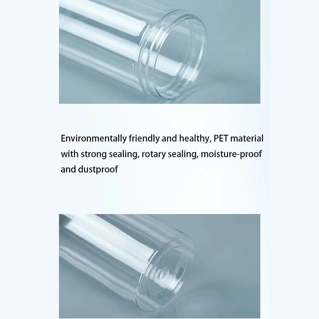 Okrągła butelka do przechowywania z czarną pokrywką Cuisine Pratique Polska