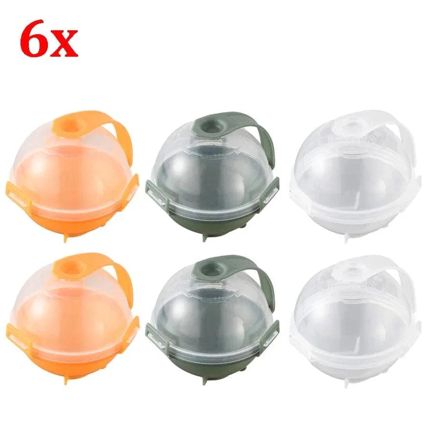 Okrągła foremka na kostki lodu do wszystkich napojów 6 foremek każdego koloru Cuisine Pratique Polska