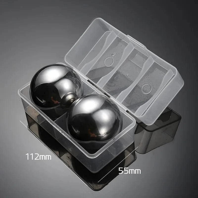 Okrągłe kostki lodu ze stali nierdzewnej wielokrotnego użytku Tytuł domyślny Cuisine Pratique Polska