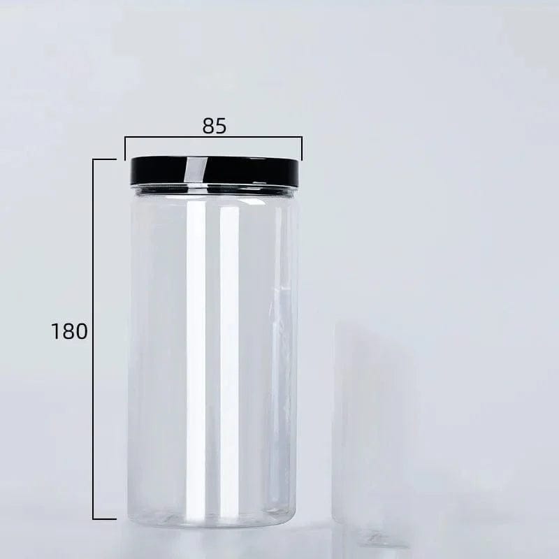 Okrągłe pudełko do przechowywania żywności z czarną pokrywką 960 ml Cuisine Pratique Polska