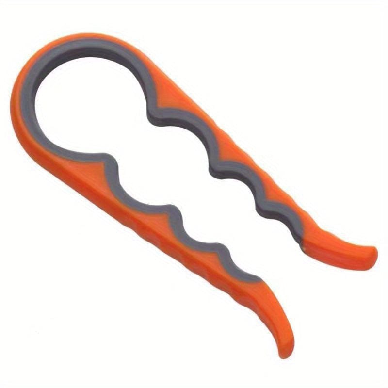 Otwieracz do słoików 4 w 1 dla osób starszych i cierpiących na artretyzm | Praktyczne akcesorium kuchenne - MC07011 Pomarańczowy Cuisine Pratique Polska