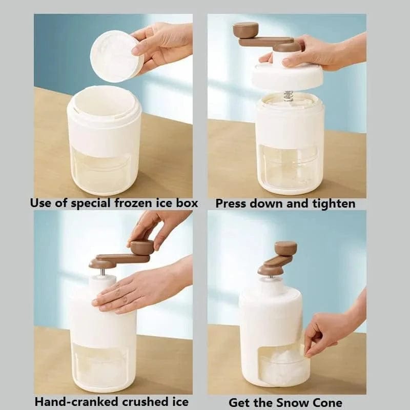 Praktyczna ręczna maszyna do lodu kruszonego Tytuł domyślny Cuisine Pratique Polska