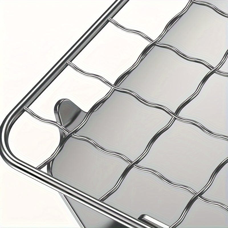 Przenośna kuchenka kempingowa na drewno z grillem, stal nierdzewna 1szt. Cuisine Pratique Polska