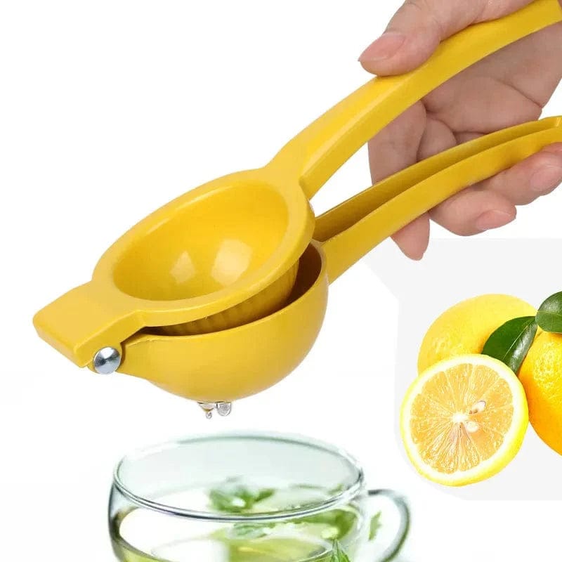 Ręczny aluminiowy wyciskacz do cytrusów i soku pomarańczowego Żółty Cuisine Pratique Polska