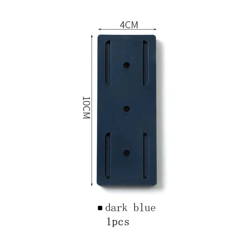 Samoprzylepne uchwyty ścienne do kuchni i biura 1PC Dark blue / CHINY Cuisine Pratique Polska