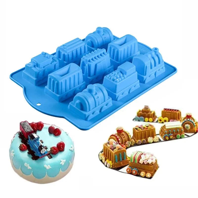 Silikonowa forma do ciasta 3D Pociąg Tytuł domyślny Cuisine Pratique Polska