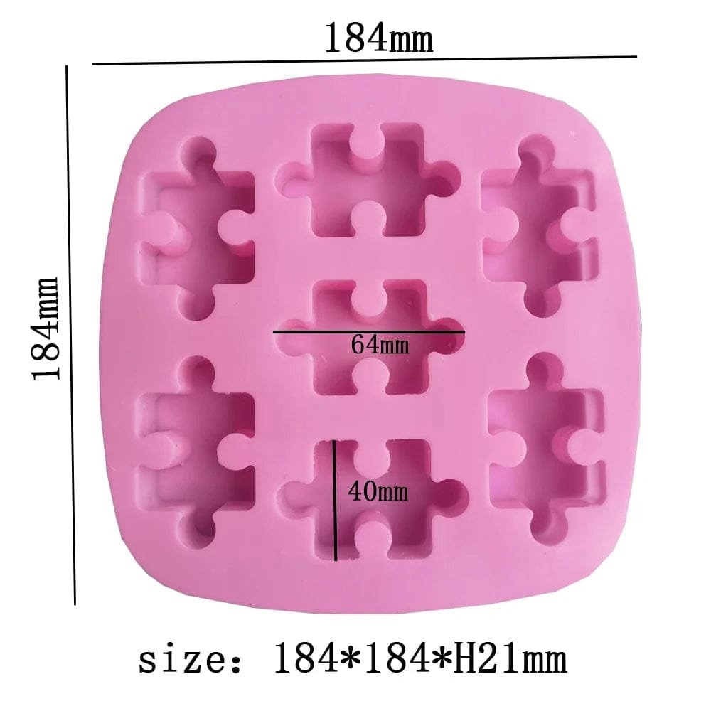 Silikonowa forma do ciasta - puzzle Tytuł domyślny Cuisine Pratique Polska