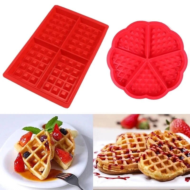 Silikonowa forma do gofrów Cuisine Pratique Polska