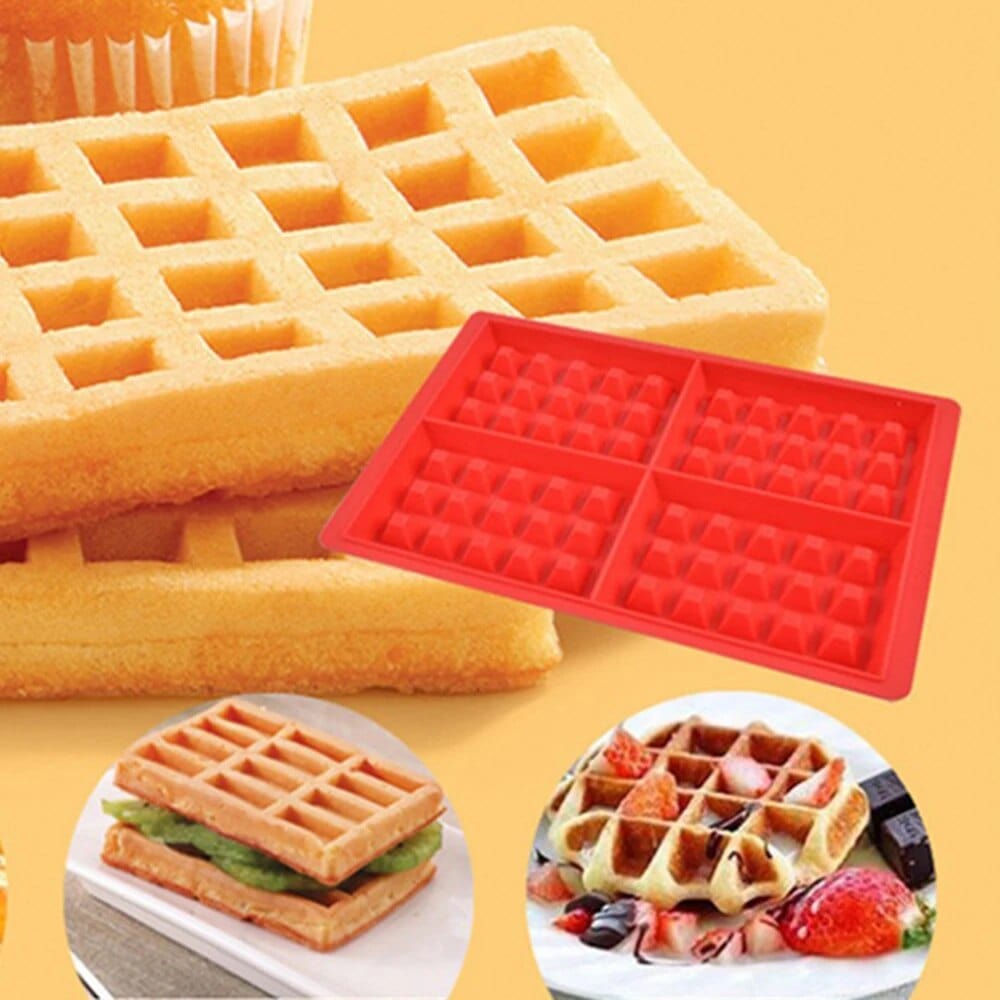 Silikonowa forma do gofrów Cuisine Pratique Polska