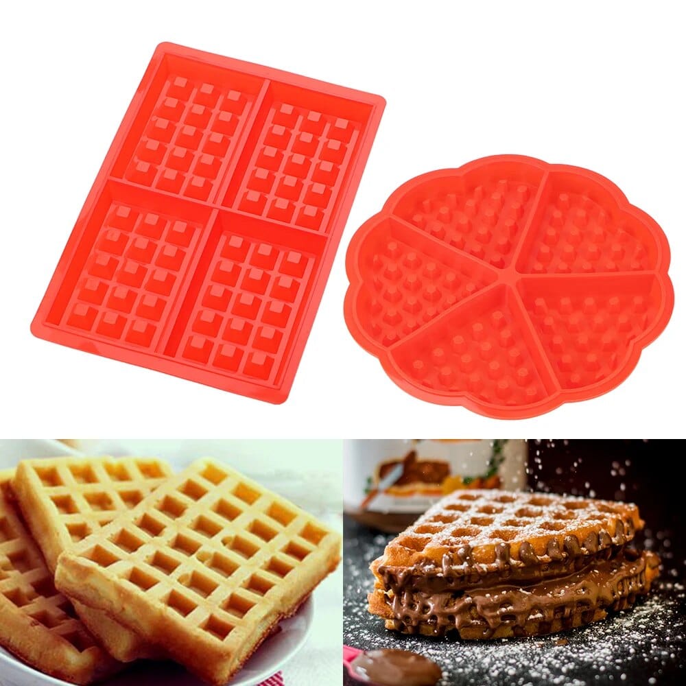 Silikonowa forma do gofrów Cuisine Pratique Polska