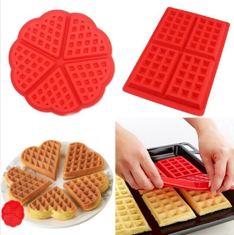 Silikonowa forma do gofrów Cuisine Pratique Polska