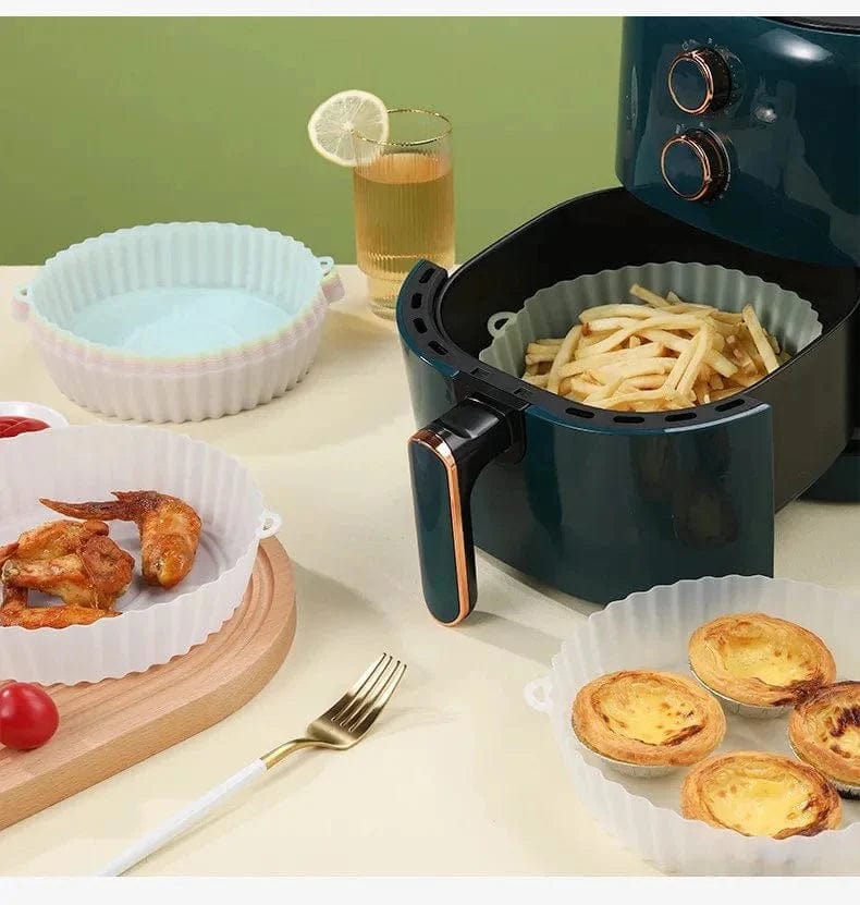 Silikonowy kosz do smażenia we frytkownicy powietrznej (18x20x4,5 cm) Cuisine Pratique Polska