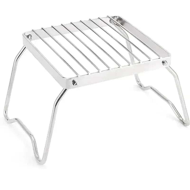 Składany stojak ze stali nierdzewnej do grillowania na kempingu 26x15x12cm Cuisine Pratique Polska