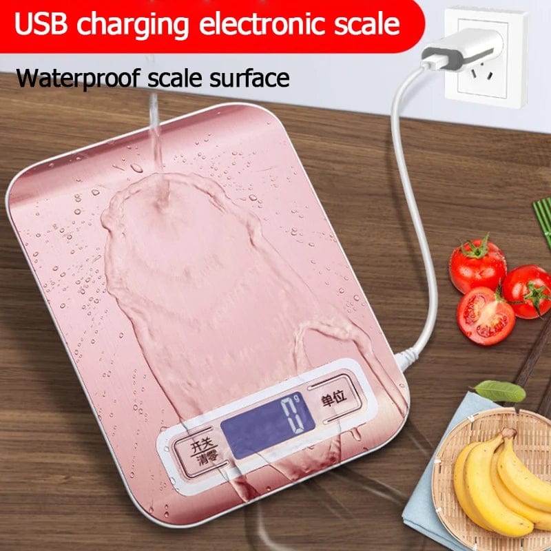 Waga kuchenna ładowana przez USB z wyświetlaczem LCD Cuisine Pratique Polska