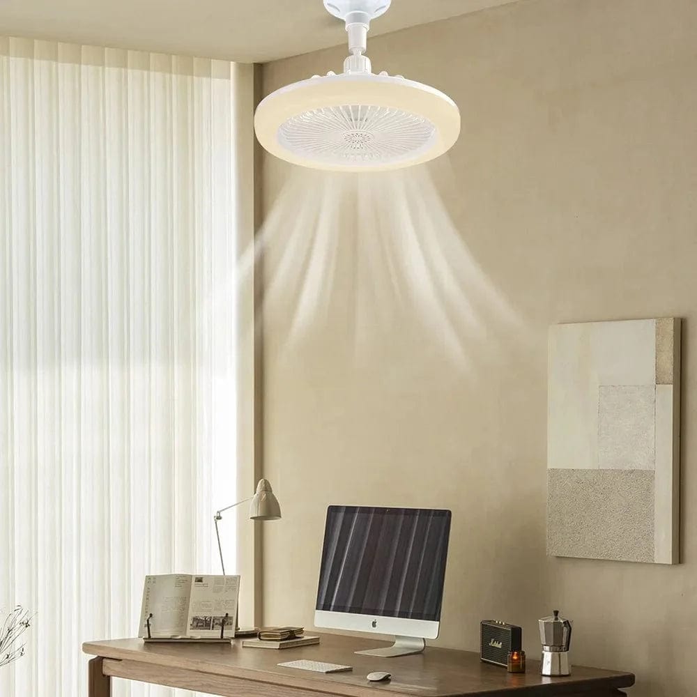 Wentylator sufitowy LED E27 do salonu i sypialni - JOYINLED Cuisine Pratique Polska