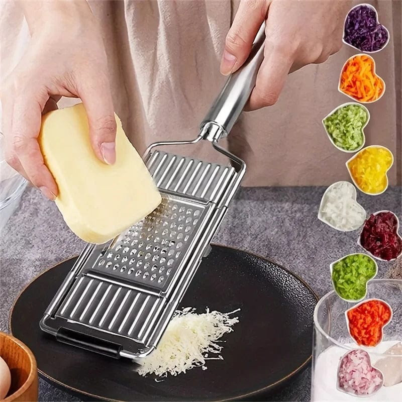Wielofunkcyjna krajalnica do warzyw ze stali nierdzewnej z 4 ostrzami Cuisine Pratique Polska