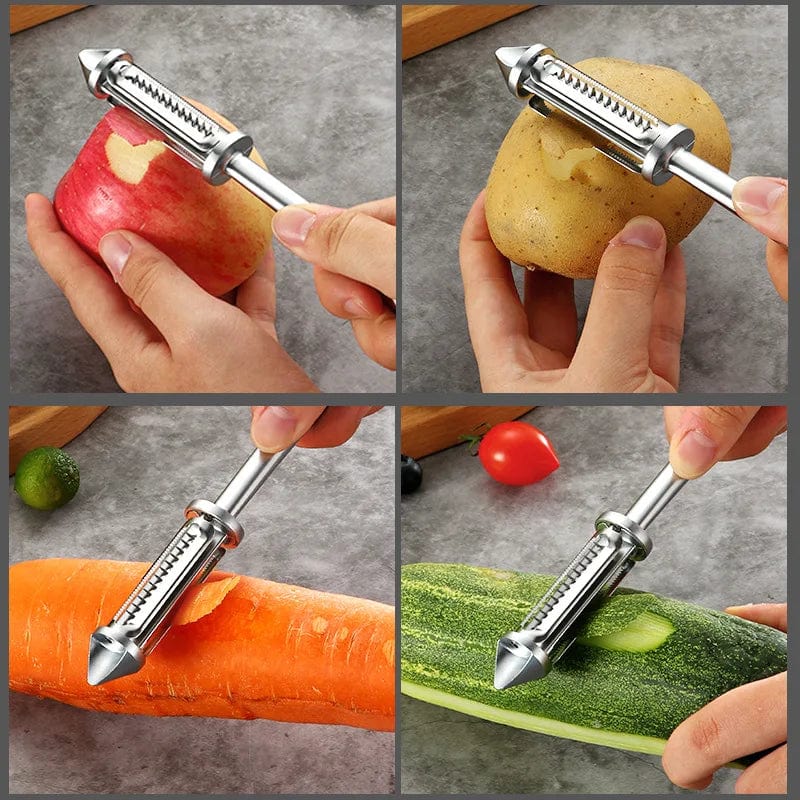 Wielofunkcyjna obieraczka do warzyw i owoców Ergonomiczna stal nierdzewna ze stopem cynku Cuisine Pratique Polska