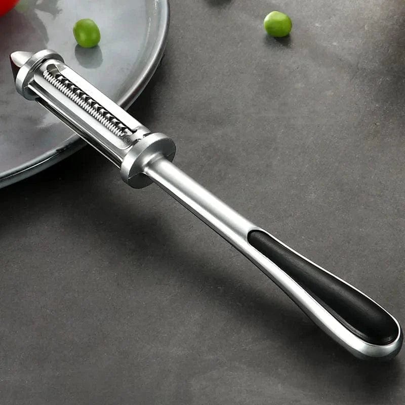 Wielofunkcyjna obieraczka do warzyw i owoców Ergonomiczna stal nierdzewna ze stopem cynku Srebro Cuisine Pratique Polska
