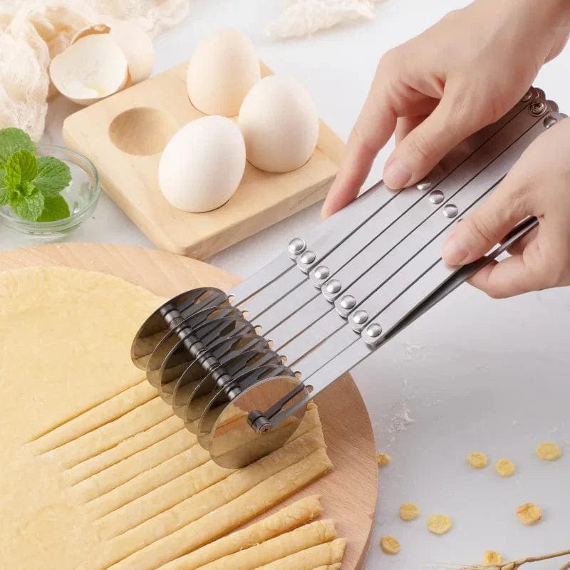Wykrawacz do ciasta ze stali nierdzewnej 3/5/7 kółek - Niezbędne narzędzie do gotowania Cuisine Pratique Polska