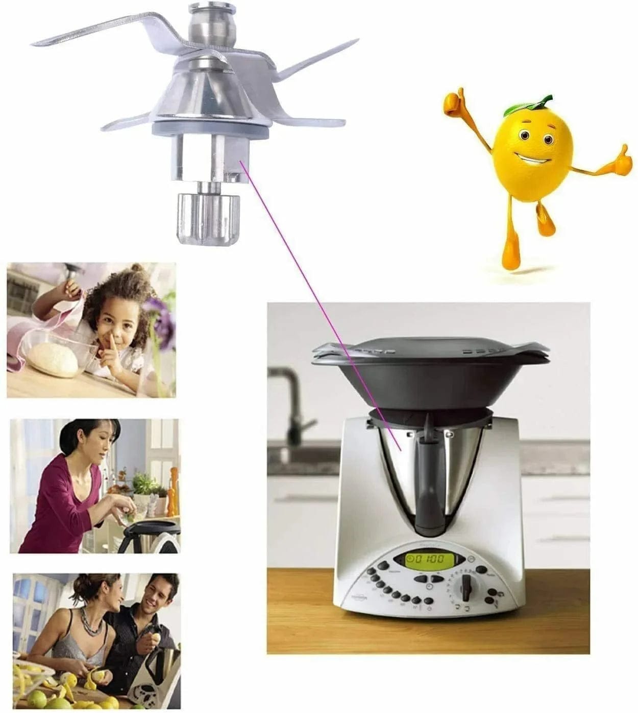 Zapasowe ostrza do urządzenia Thermomix Cuisine Pratique Polska