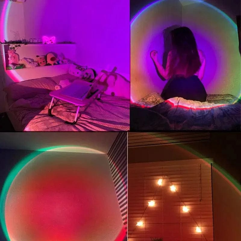 Zdalnie sterowana lampa zachodzącego słońca (za pomocą pilota i smartfona) Tytuł domyślny Cuisine Pratique Polska