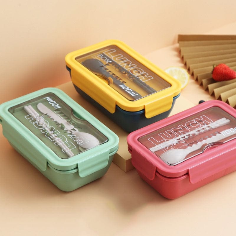 Zestaw "Lunch Box Kids": pudełko na lunch + sztućce + szklanka + torba Cuisine Pratique Polska