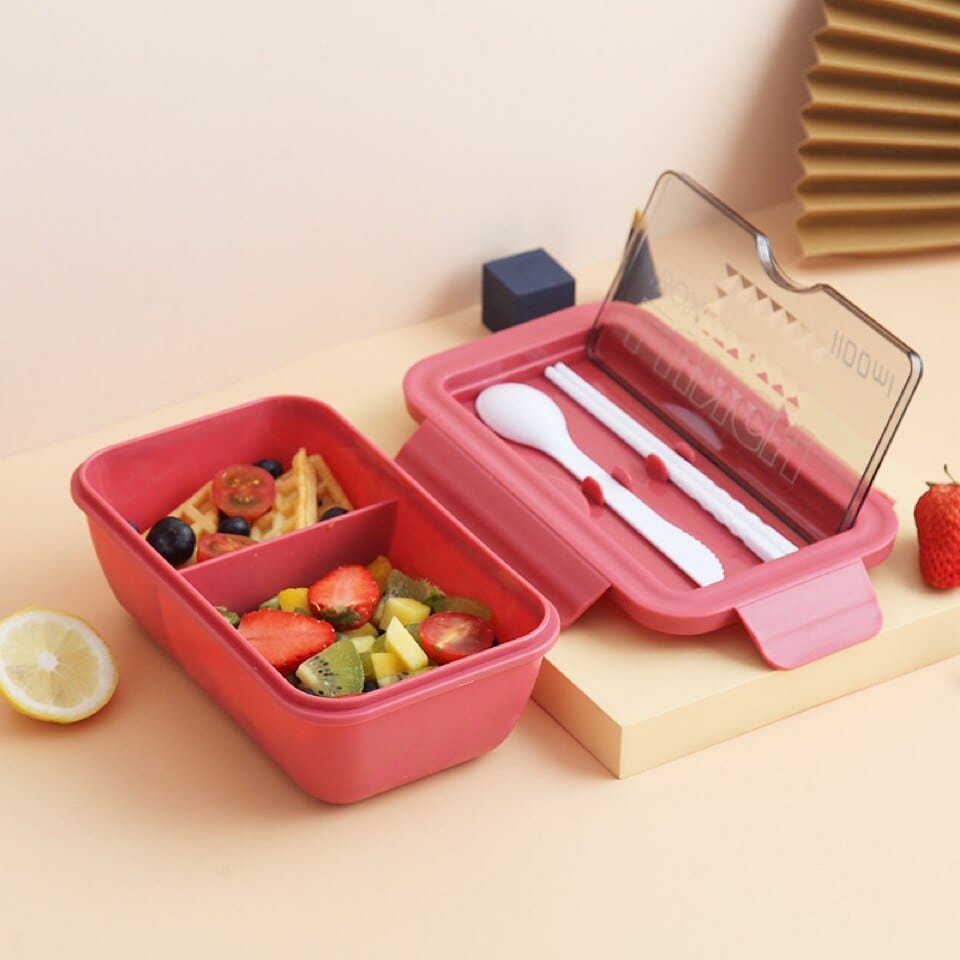 Zestaw "Lunch Box Kids": pudełko na lunch + sztućce + szklanka + torba Cuisine Pratique Polska