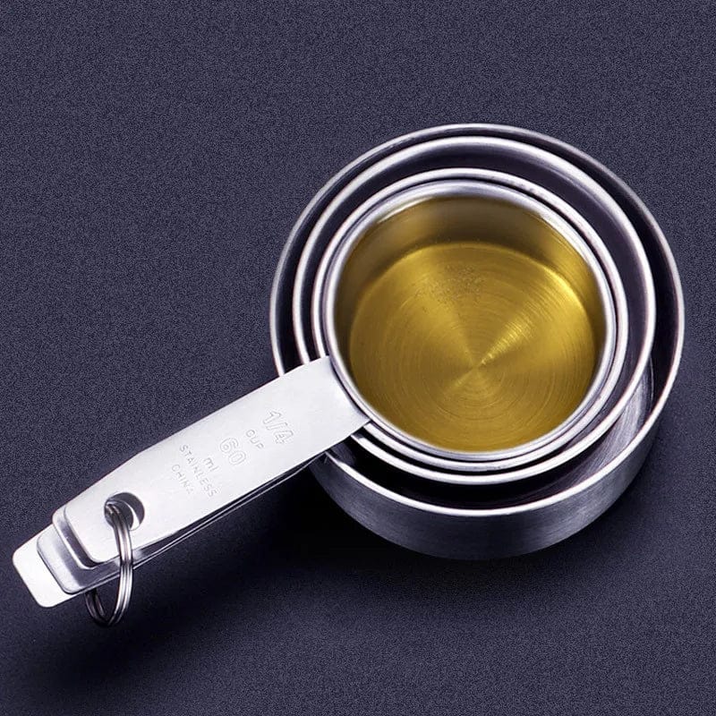 Zestaw łyżeczek i kubków ze stali nierdzewnej - praktyczny i trwały Cuisine Pratique Polska