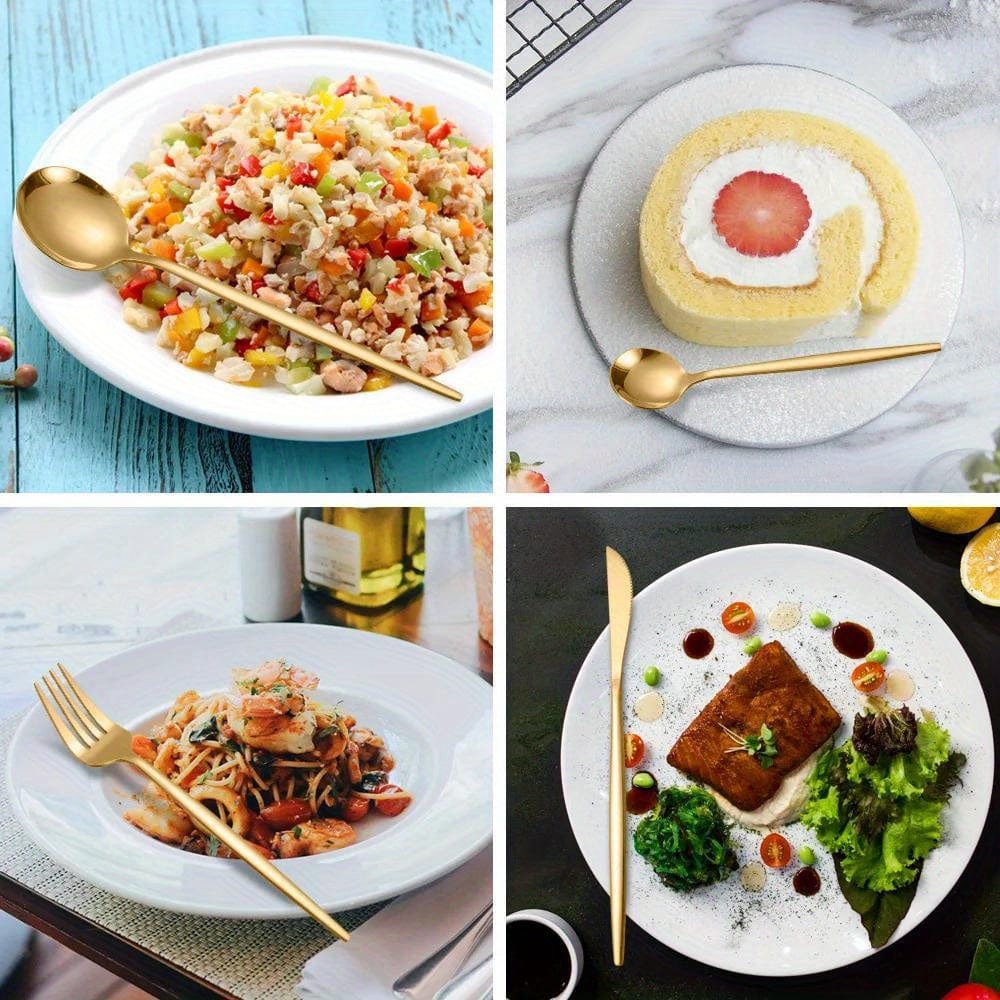 Zestaw sztućców Portugalia - 24 elementy - stal nierdzewna - widelce do steków, łyżki, sztućce - zmywarka - VVN75871 Cuisine Pratique Polska