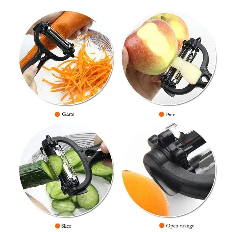 3-ostrzowa obrotowa tarka do warzyw w 1 Cuisine Pratique Polska