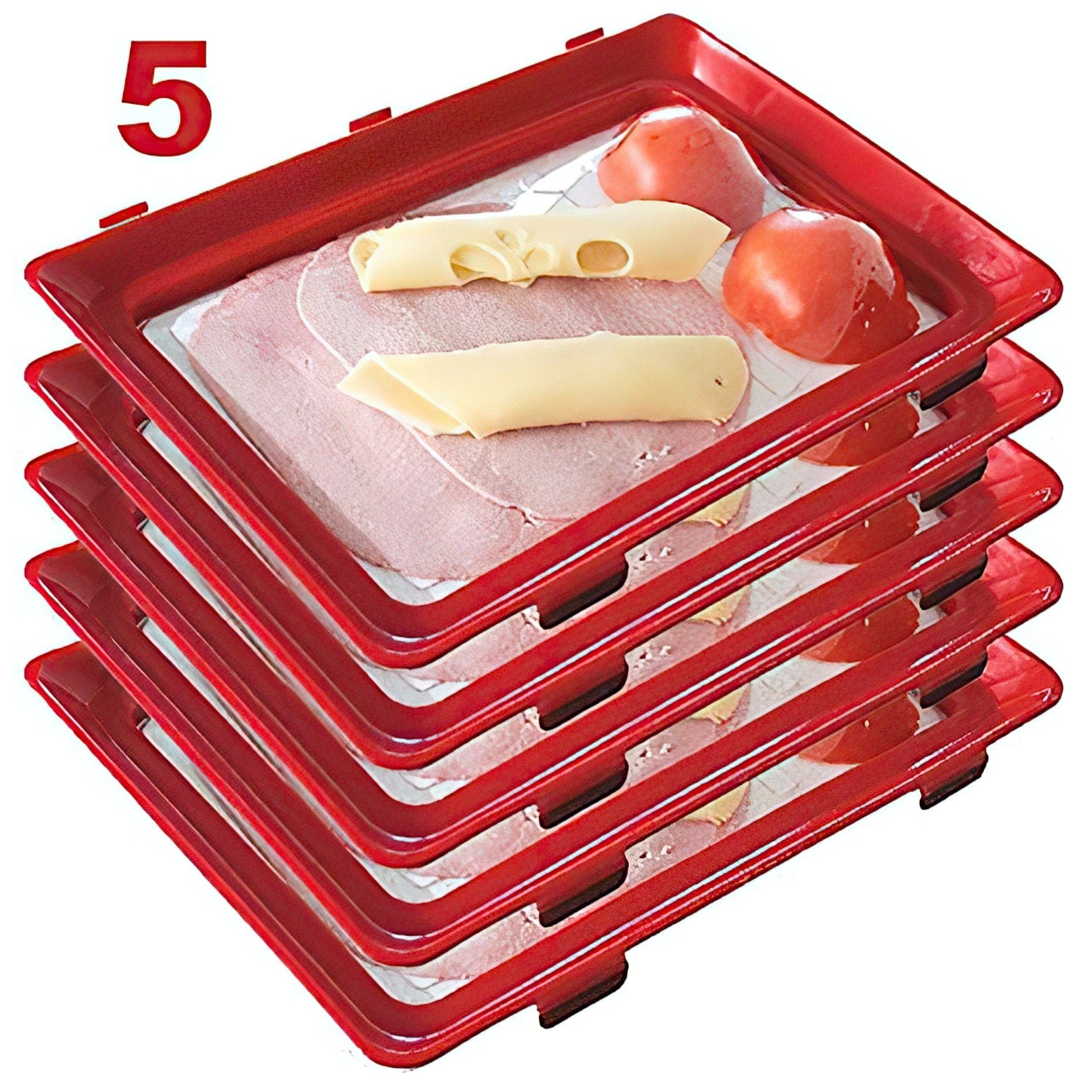 5 tacek wielokrotnego użytku (1 gratis!) Tytuł domyślny Cuisine Pratique Polska