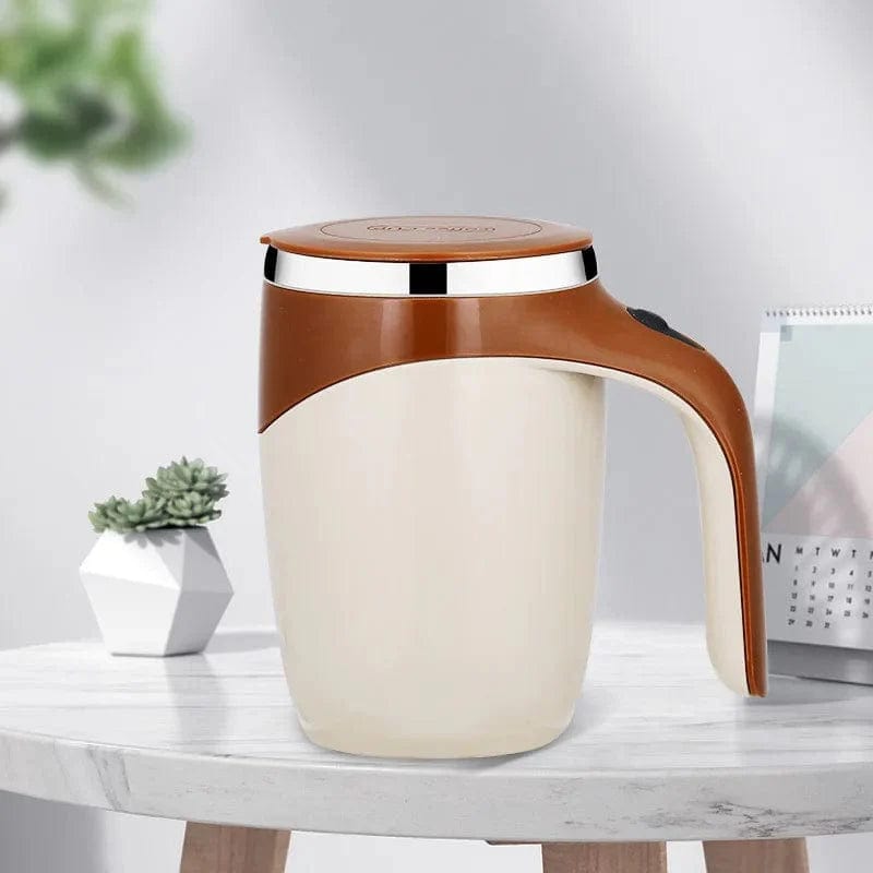 Automatyczny kubek do kawy ze stali nierdzewnej do wielokrotnego napełniania 301-400 ml / Kolor kawy Cuisine Pratique Polska