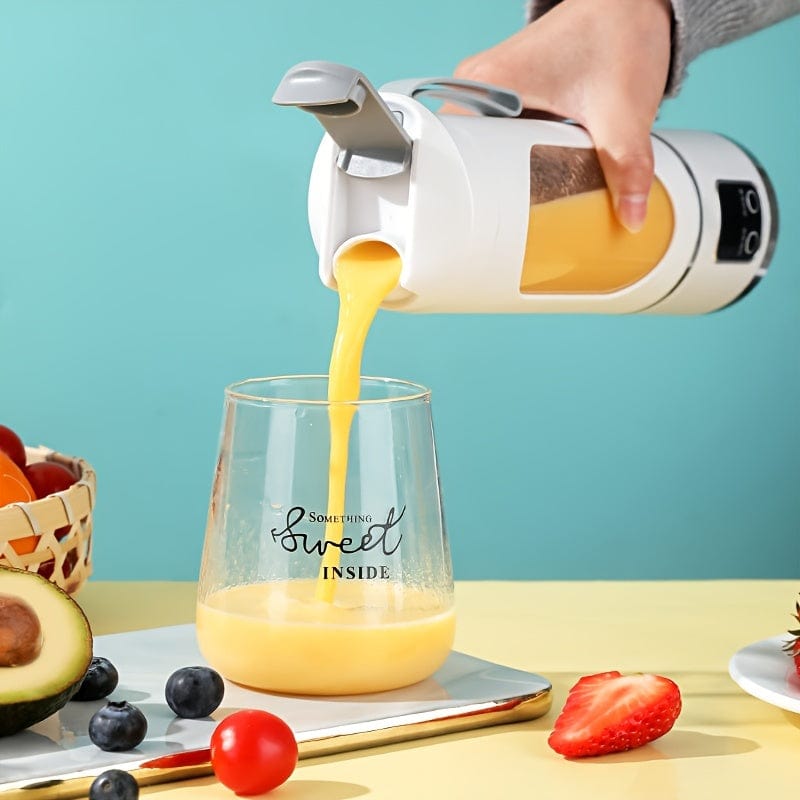 Blender akumulatorowy USB z wyświetlaczem LED - 450 ml, idealny do smoothie i koktajli mlecznych Cuisine Pratique Polska