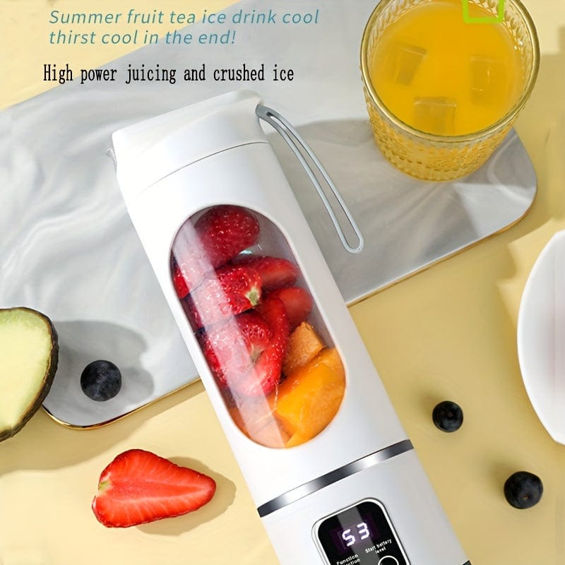 Blender akumulatorowy USB z wyświetlaczem LED - 450 ml, idealny do smoothie i koktajli mlecznych Cuisine Pratique Polska