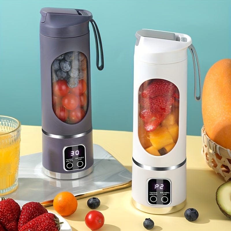 Blender akumulatorowy USB z wyświetlaczem LED - 450 ml, idealny do smoothie i koktajli mlecznych Cuisine Pratique Polska