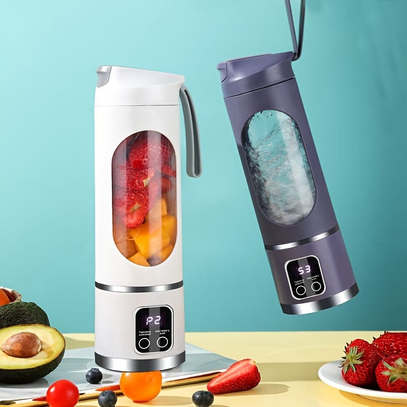 Blender akumulatorowy USB z wyświetlaczem LED - 450 ml, idealny do smoothie i koktajli mlecznych Cuisine Pratique Polska