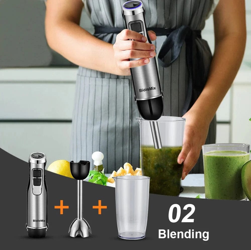Blender ręczny z pojemnikami i akcesoriami Tytuł domyślny Cuisine Pratique Polska