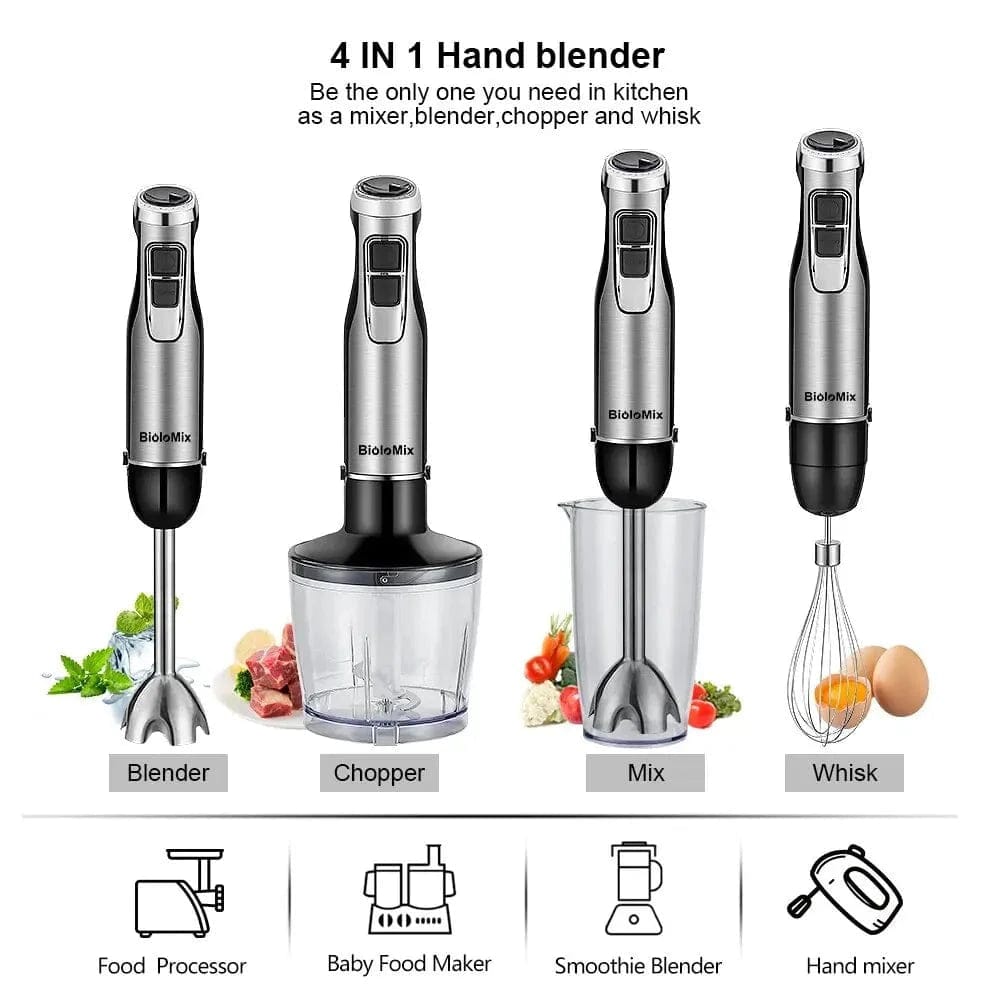 Blender ręczny z pojemnikami i akcesoriami Tytuł domyślny Cuisine Pratique Polska