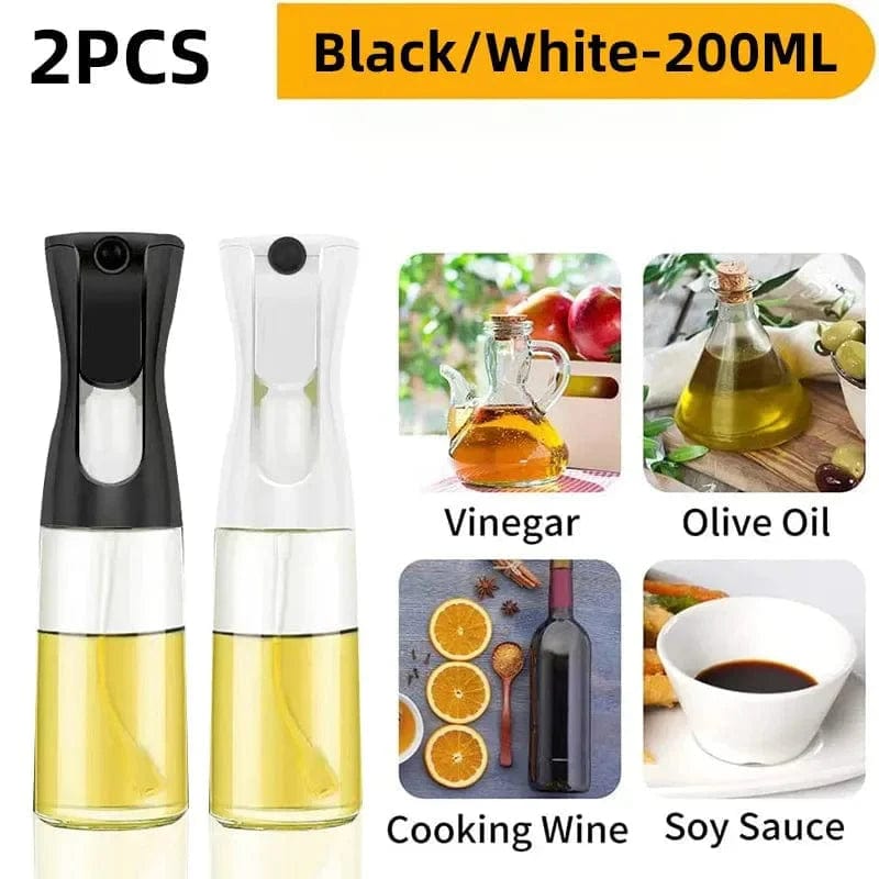 Butelka ze sprayem z jadalną oliwą z oliwek - Kuchnia - 200/300/500 ML BW-200ml-2PCS Cuisine Pratique Polska