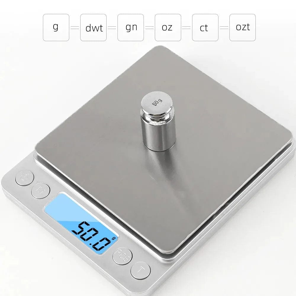 Cyfrowa precyzyjna waga kuchenna 3000g 0.1g LCD Żywność 3Kg 3 kg - 0,1 g Cuisine Pratique Polska