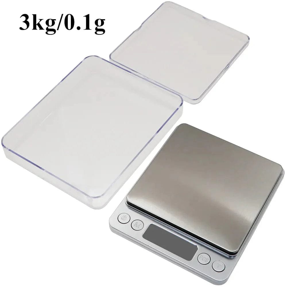 Cyfrowa precyzyjna waga kuchenna 3000g 0.1g LCD Żywność 3Kg 3 kg - 0,1 g Cuisine Pratique Polska