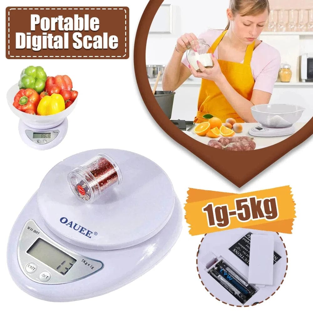 Cyfrowa waga kuchenna LED 5kg/1g Cuisine Pratique Polska