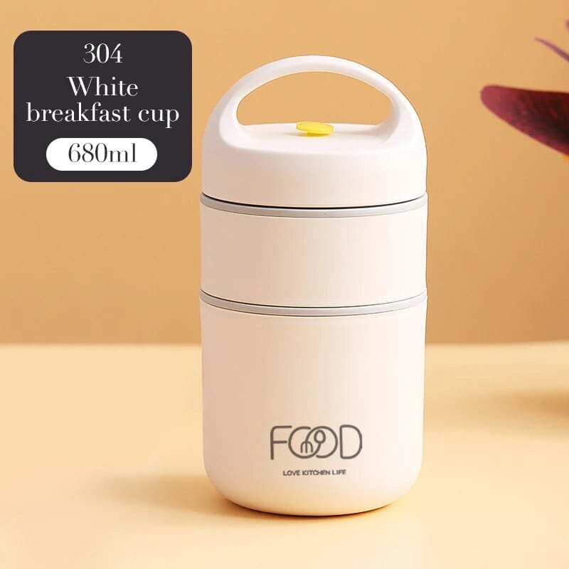 Cylindryczny izotermiczny lunchbox z uchwytem Cuisine Pratique Polska