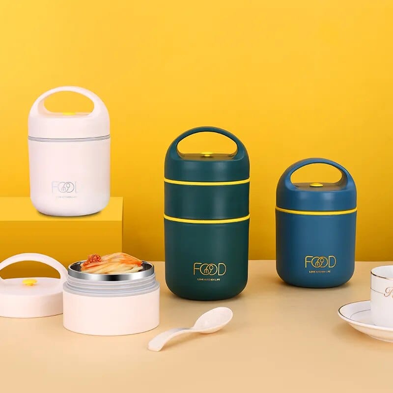 Cylindryczny izotermiczny lunchbox z uchwytem Cuisine Pratique Polska