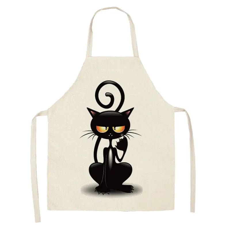 Fartuch kuchenny z nadrukiem kotów Rodzina / Dorosły 55x68cm Cuisine Pratique Polska