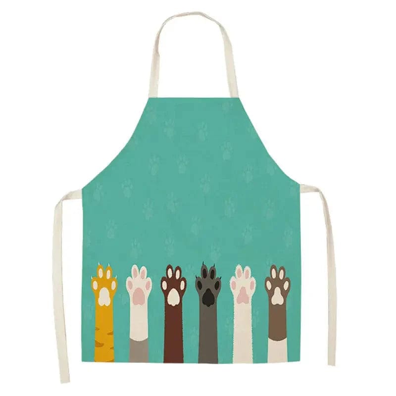 Fartuch kuchenny z nadrukiem kotów Rodzina / Dorosły 55x68cm Cuisine Pratique Polska