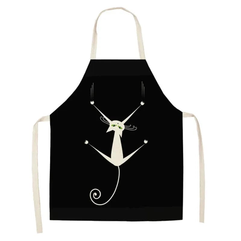 Fartuch kuchenny z nadrukiem kotów Rodzina / Dorosły 55x68cm Cuisine Pratique Polska