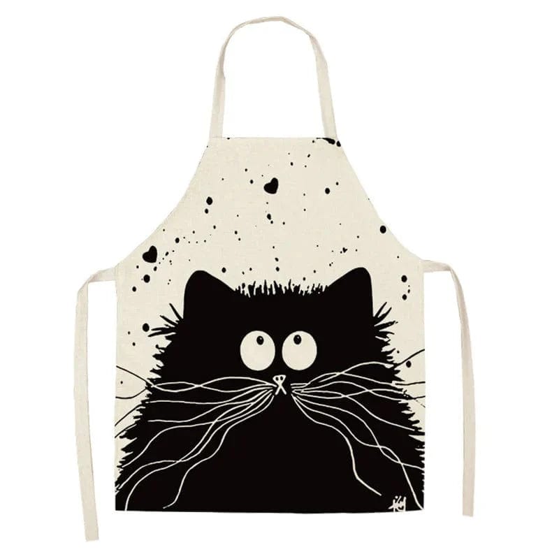 Fartuch kuchenny z nadrukiem kotów Rodzina / Dorosły 55x68cm Cuisine Pratique Polska