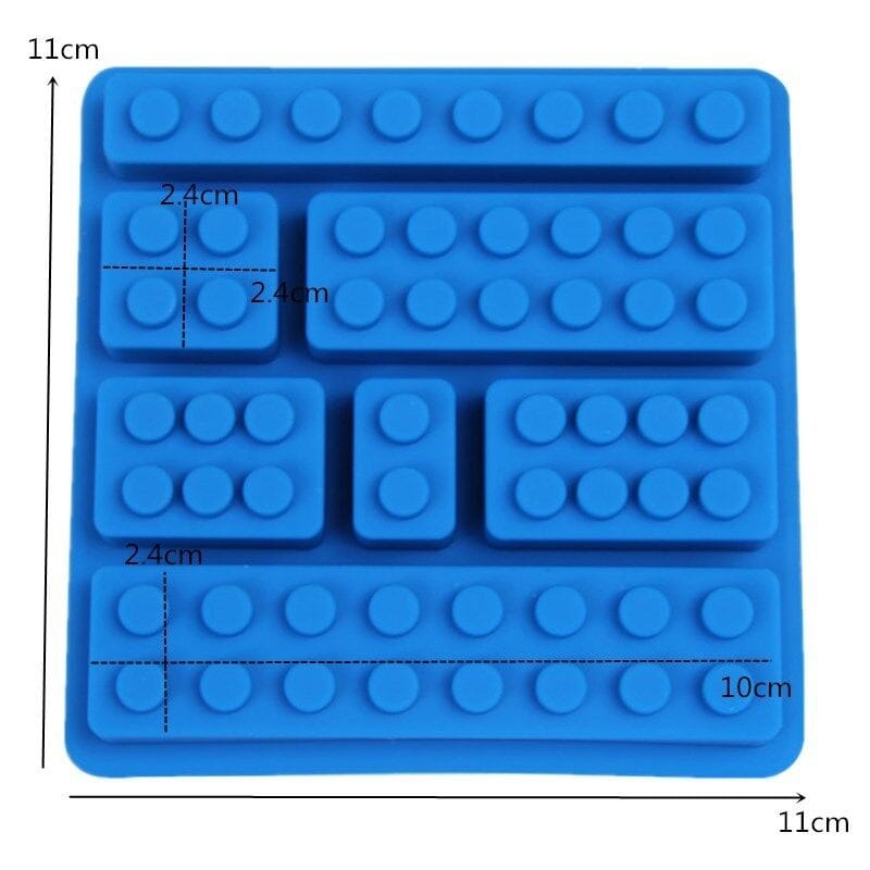 Foremki do ciastek w kształcie klocków Lego (zestaw 6 sztuk) Tytuł domyślny Cuisine Pratique Polska