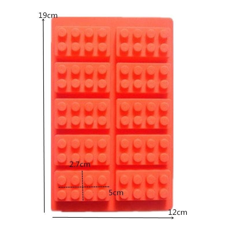 Foremki do ciastek w kształcie klocków Lego (zestaw 6 sztuk) Tytuł domyślny Cuisine Pratique Polska